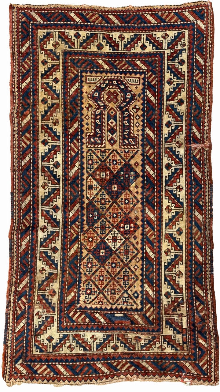 Rare Antique Kazak Rug 30018