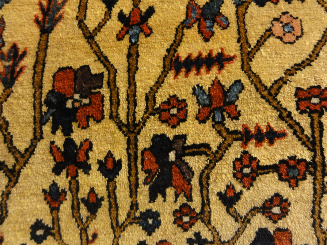 Rare Antique Abadeh Rug