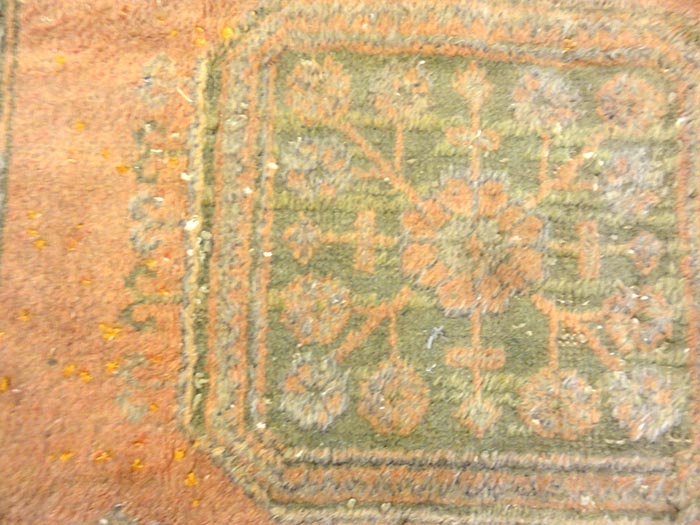 Antique Turkish Oushak Runner | Rugs and More | Santa Barbara Design 32799