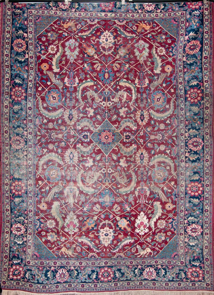 Antique Tehran Rug