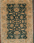 Fine Ziegler co light Oushak Rug is a very beautiful example of the masterful Turkish classical weaving. These “sampler” rugs were used to show potential