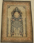 Vintage Hereke Silk rugs and more oriental carpet 33078-