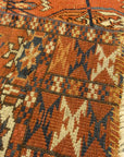 Fine Antique Tekke Bukhara Rug. A piece of genuine authentic woven carpet art sold by the Santa Barbara Design Center Rugs and More.