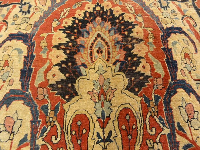 Antique Haji Jalili Tabriz | Rugs and More | Santa Barbara Design Center