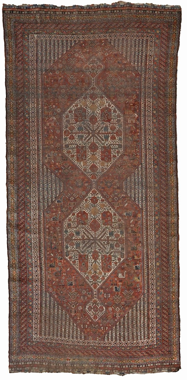 Antique Qashqai Rug 27793