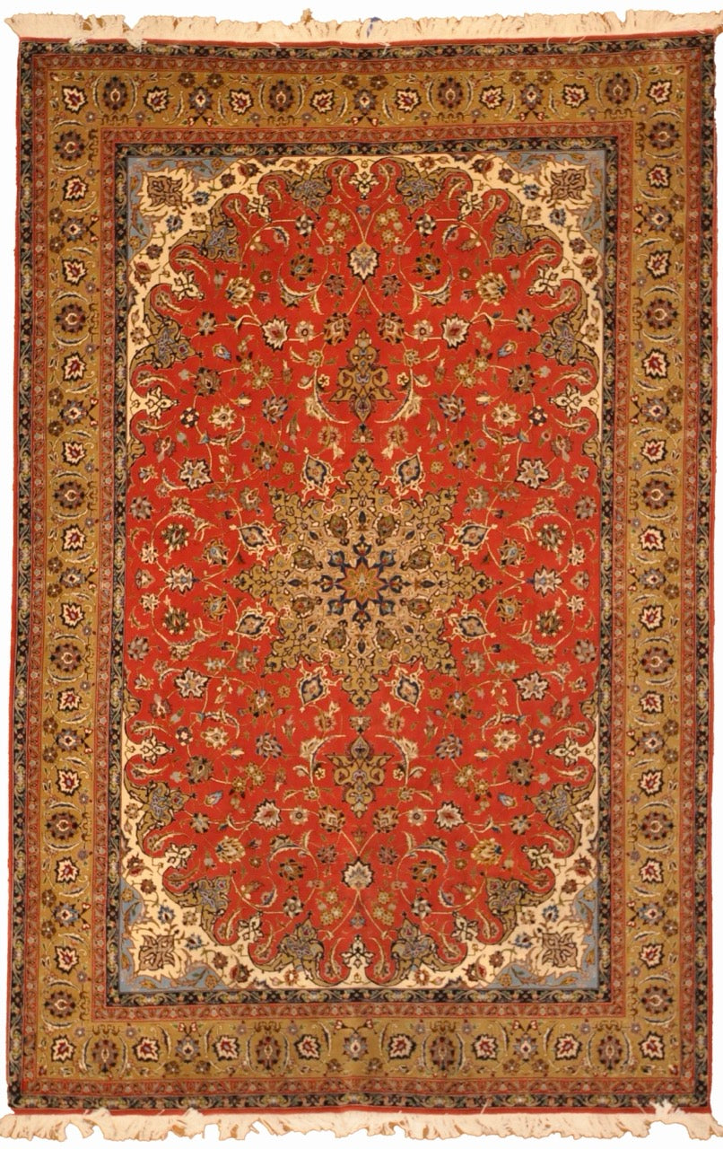 Fine Persian Tabriz Wool &amp; Silk 25255