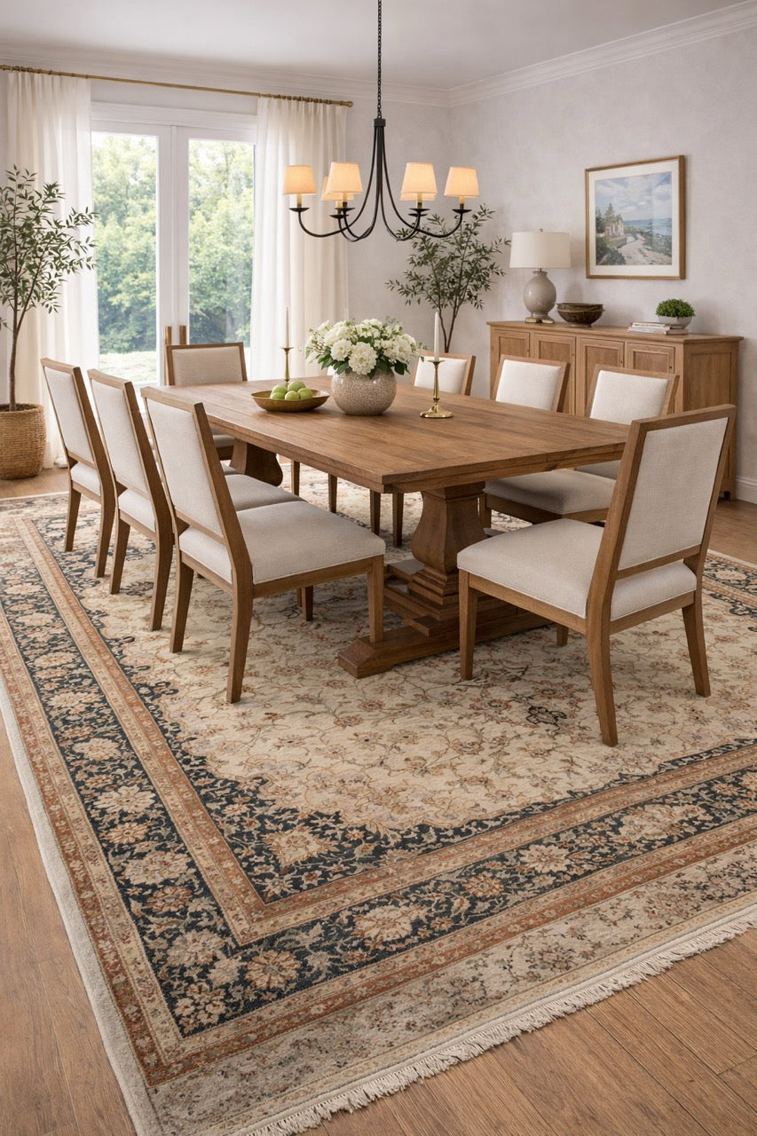 Finest Persian Wool &amp; Silk Rug 24745