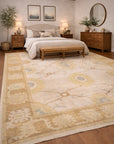 Vintage Turkish Oushak 34121