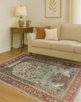 Rare early Persian Silk Kashan 25304