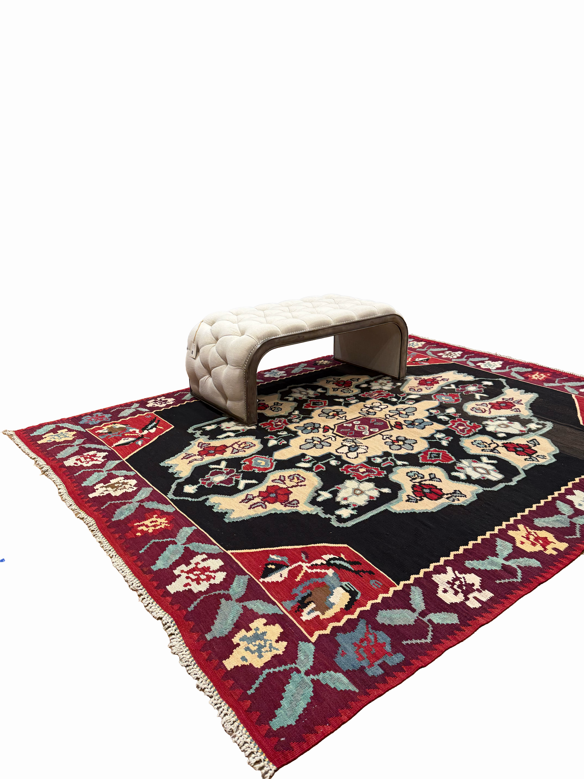 Antique Turkish Kelim 24395