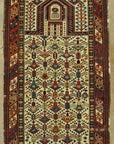 Antique Caucasian Prayer Rug Dated 1892 23068