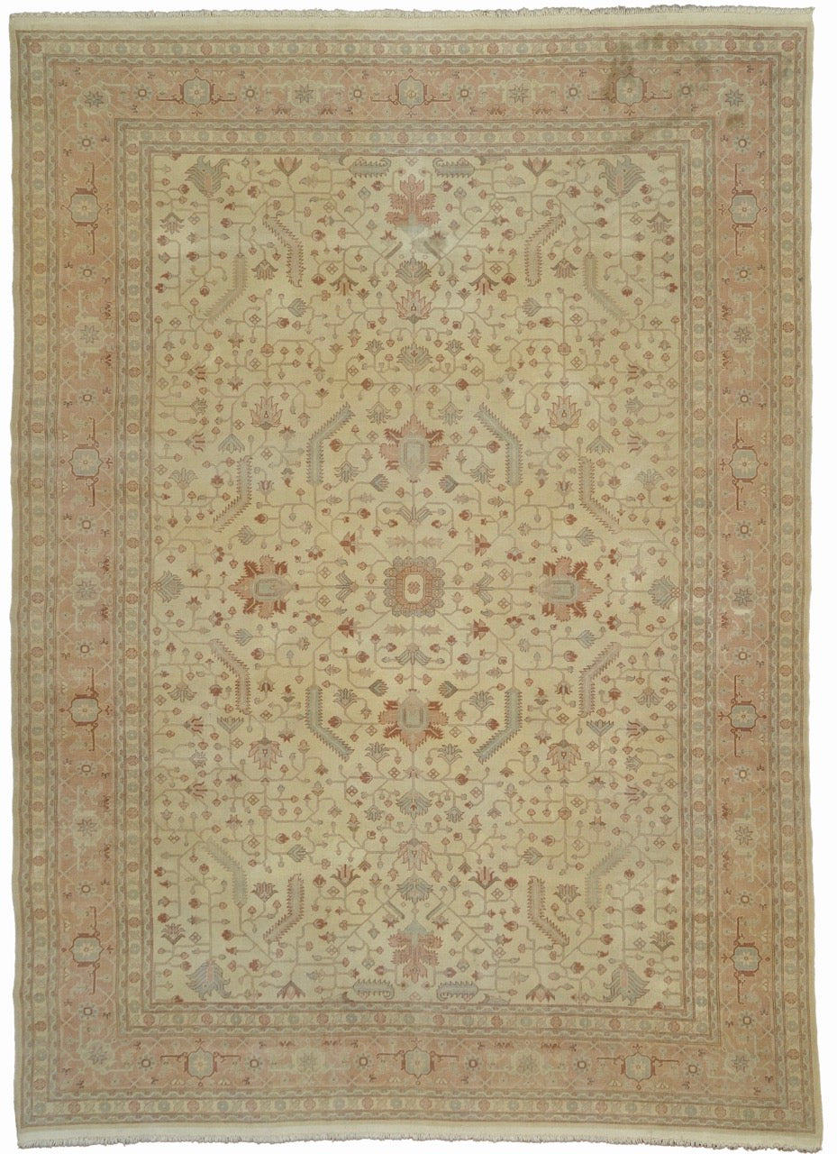 Vintage Turkish Oushak 24502