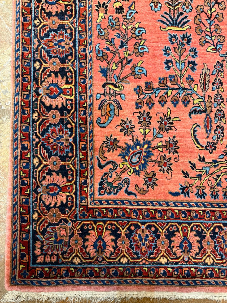 Antique Sarouk 35165