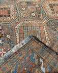 Antique Khamseh Chicken Rug 30670