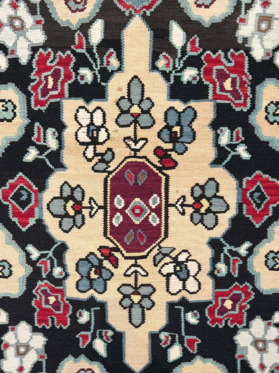 Antique Turkish Kelim 24395