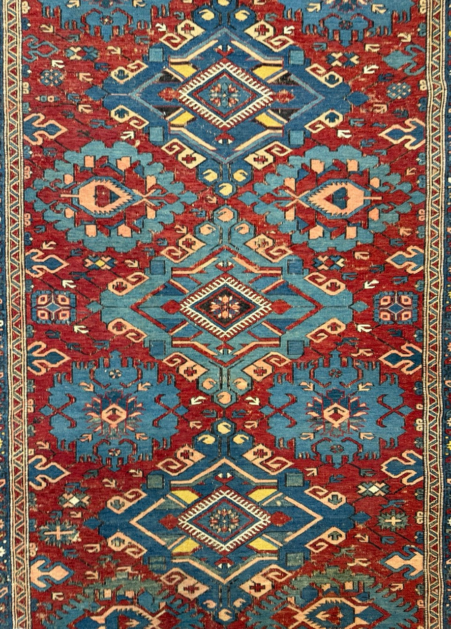 Fine Antique Soumak Runner 44293
