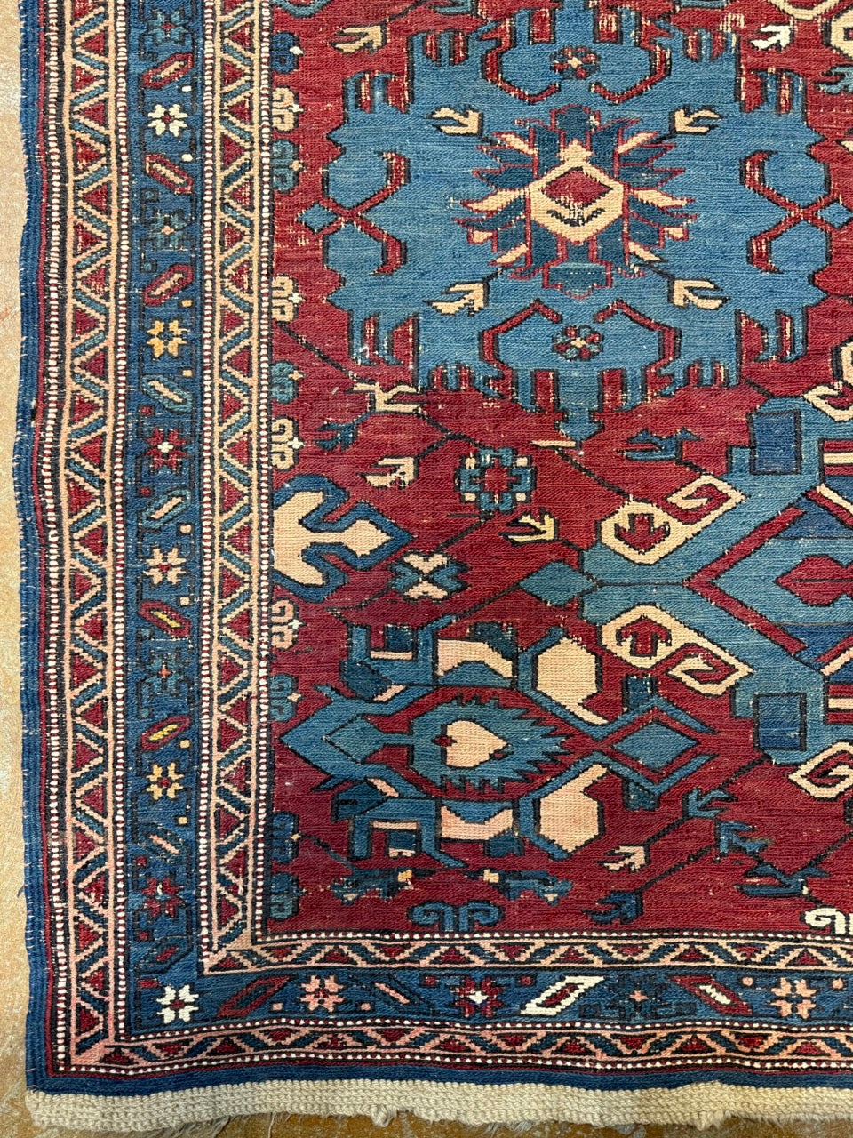Fine Antique Soumak Runner 44293