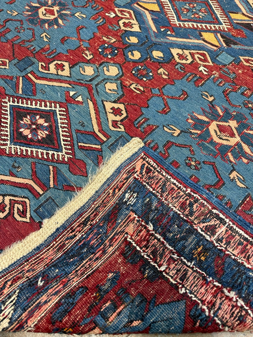 Fine Antique Soumak Runner 44293