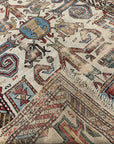 Antique Early Caucasian Derband Kurdish rug 25307