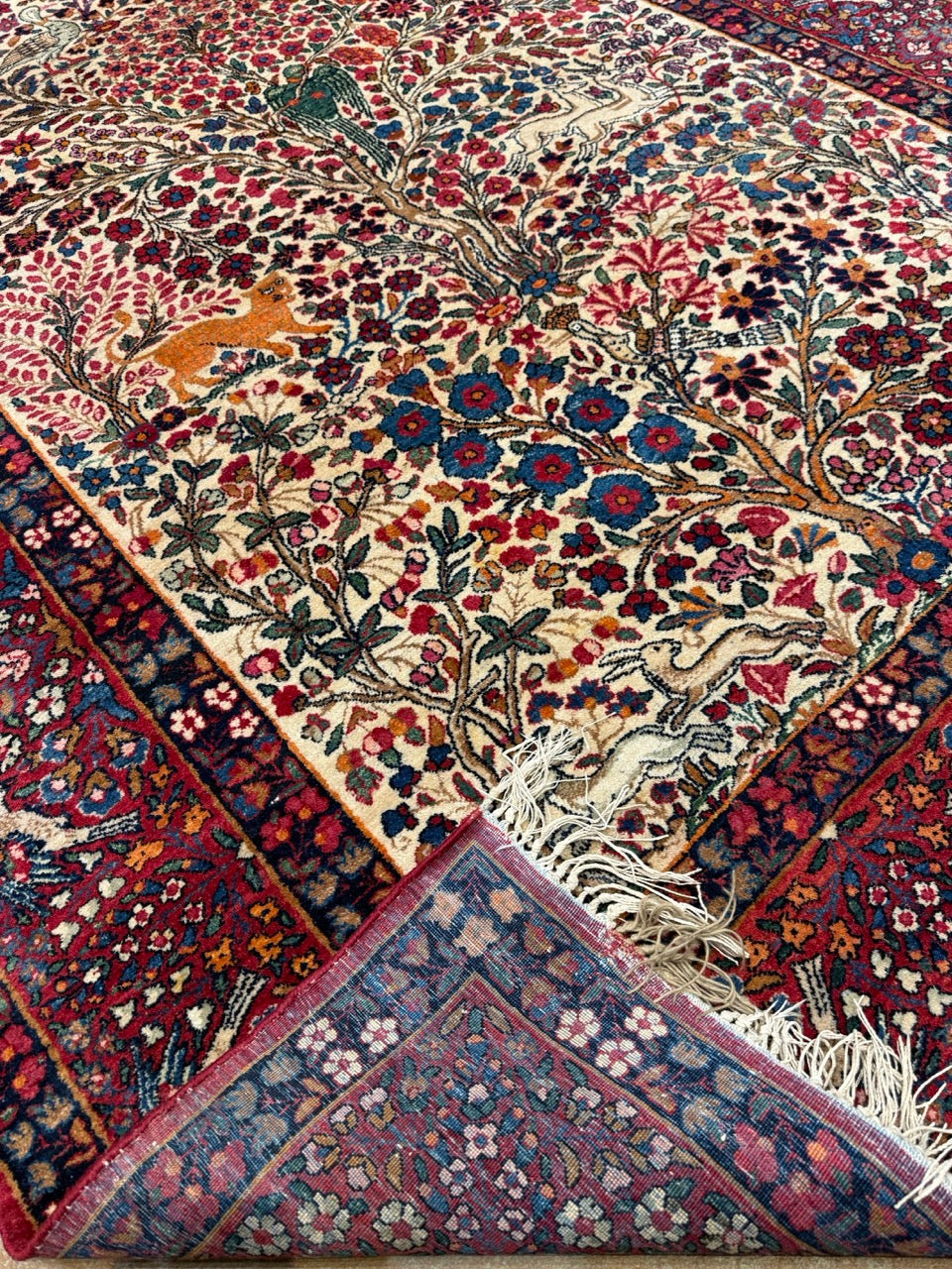 Antique Kerman Ravar 31818
