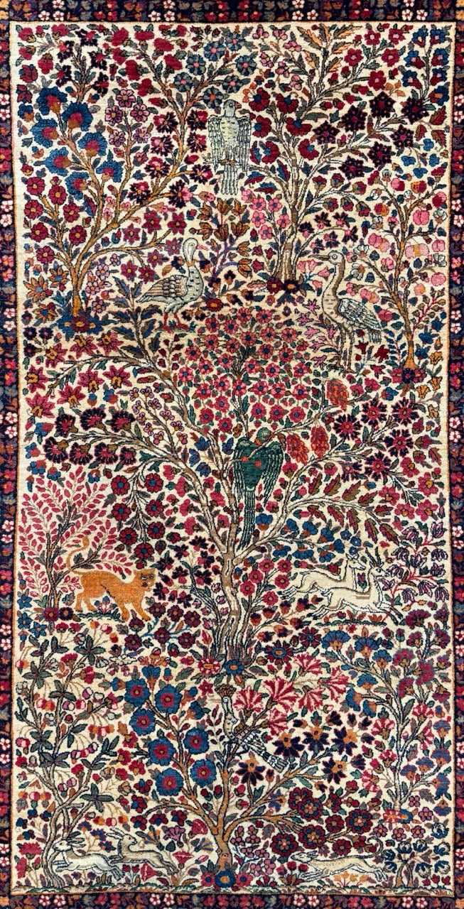 Antique Kerman Ravar 31818