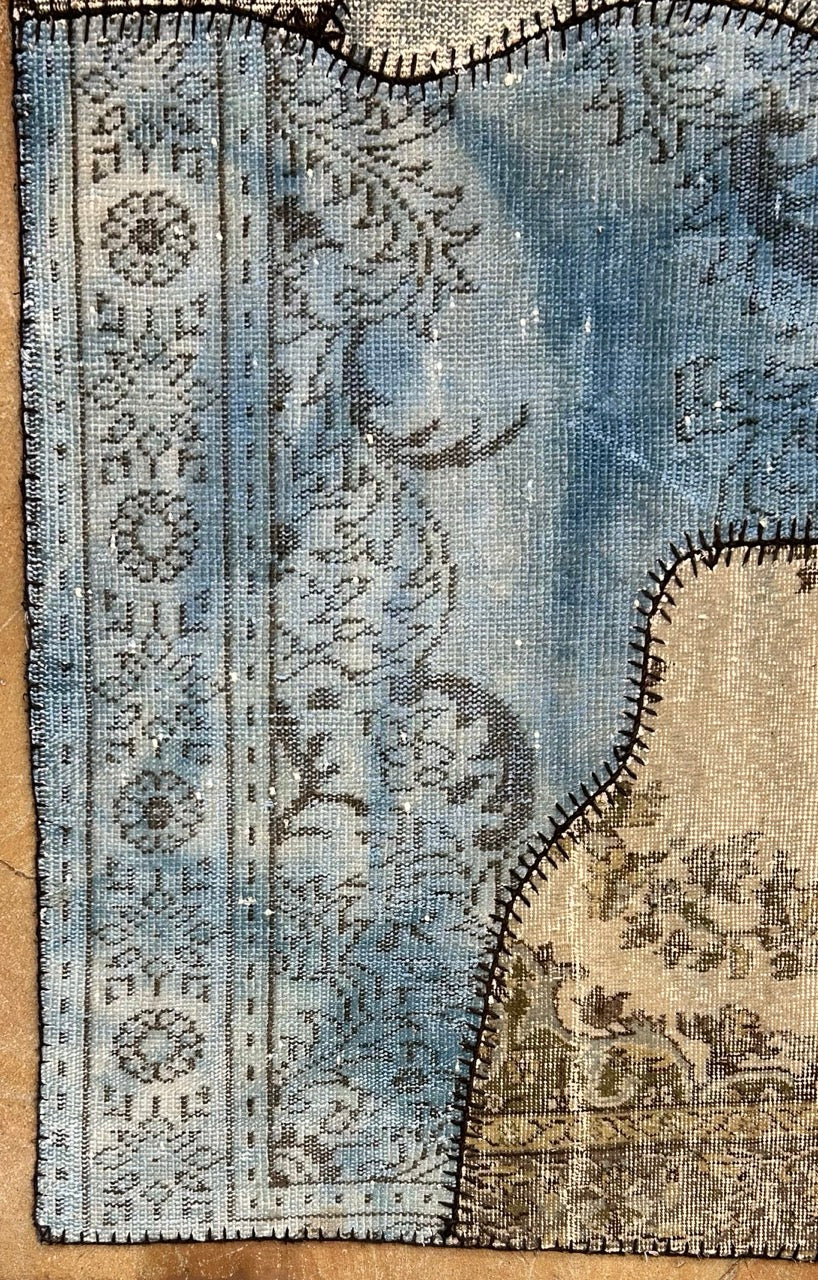 Patchwork Light Blue 27628