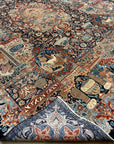 Vintage Persian Mythical Rug 25246