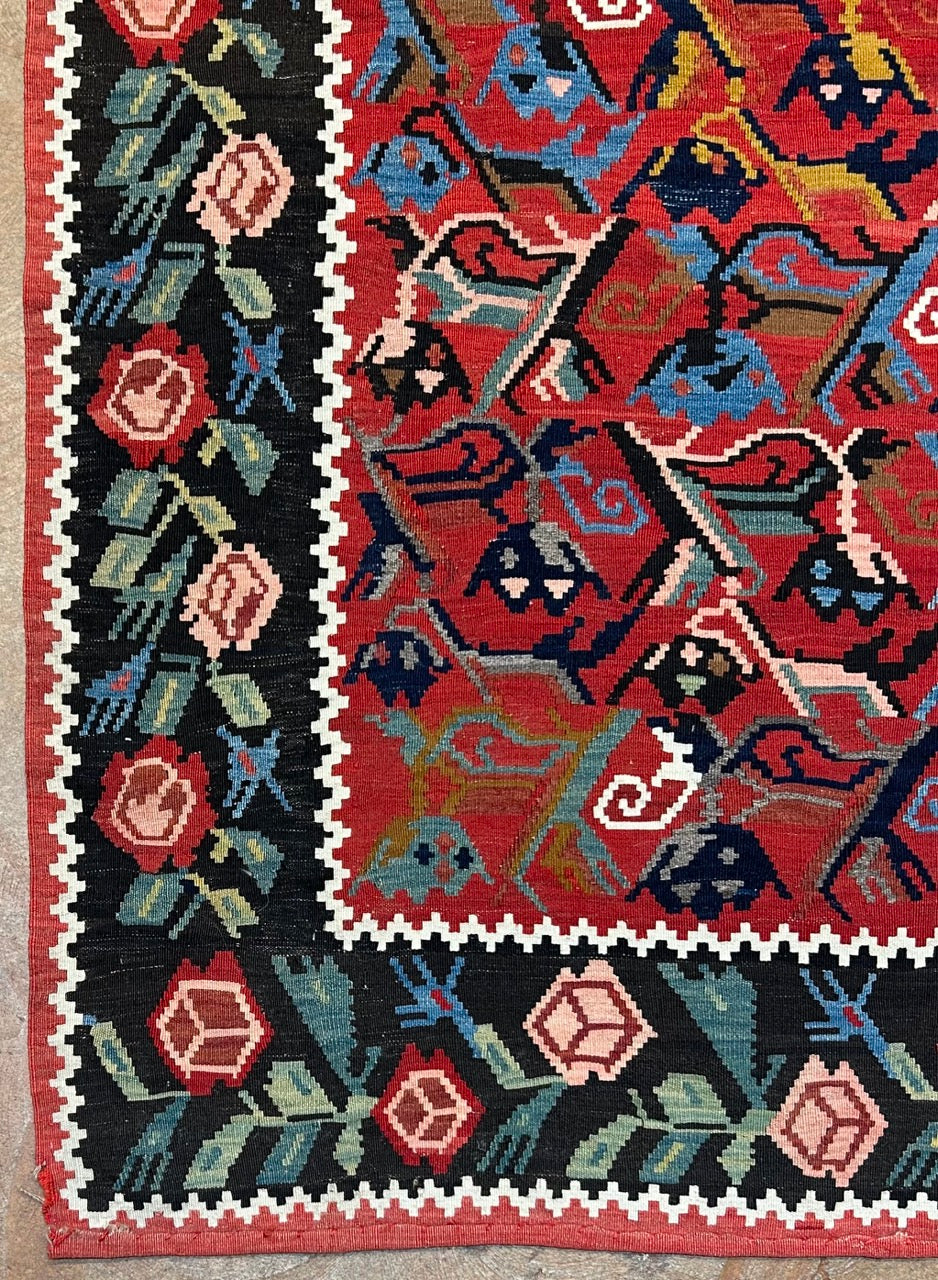 Antique Karabagh Kelim 27814
