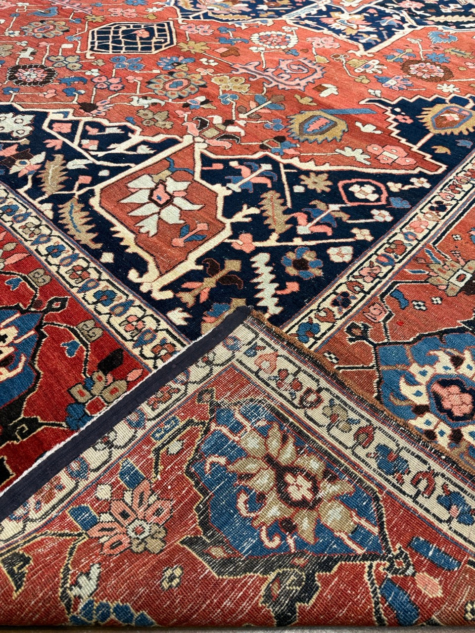 Antique Serapi of Majestic Proportions 43734