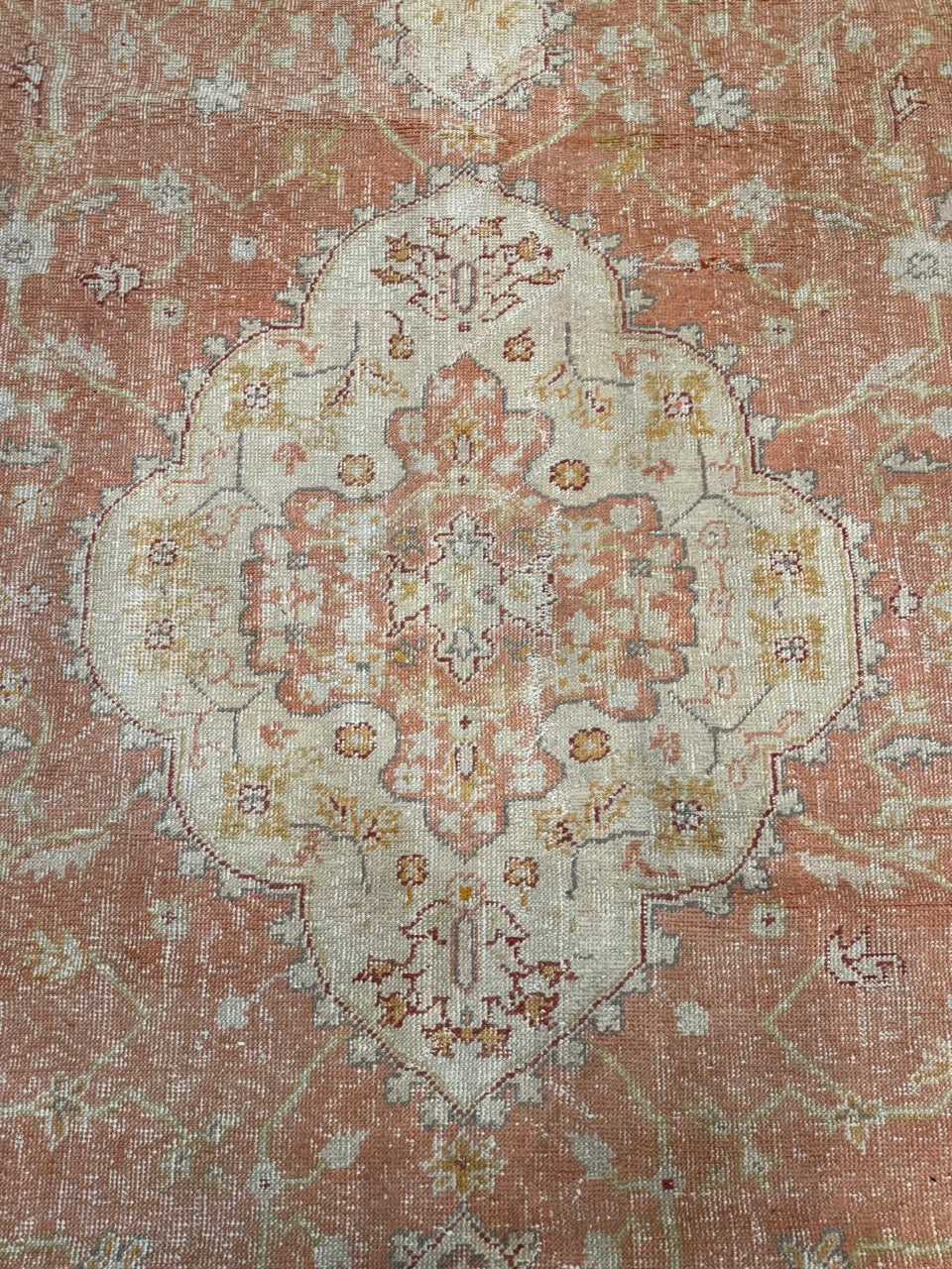 Antique Turkish Oushak 43694