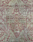 Antique unique Kermanshah with the largest meditation design woven ca.1860 28328