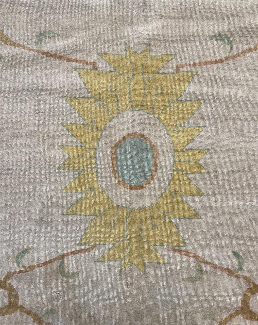 Vintage Turkish Oushak 34121