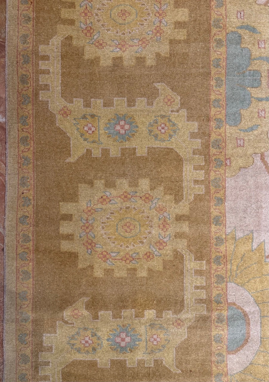Vintage Turkish Oushak 34121