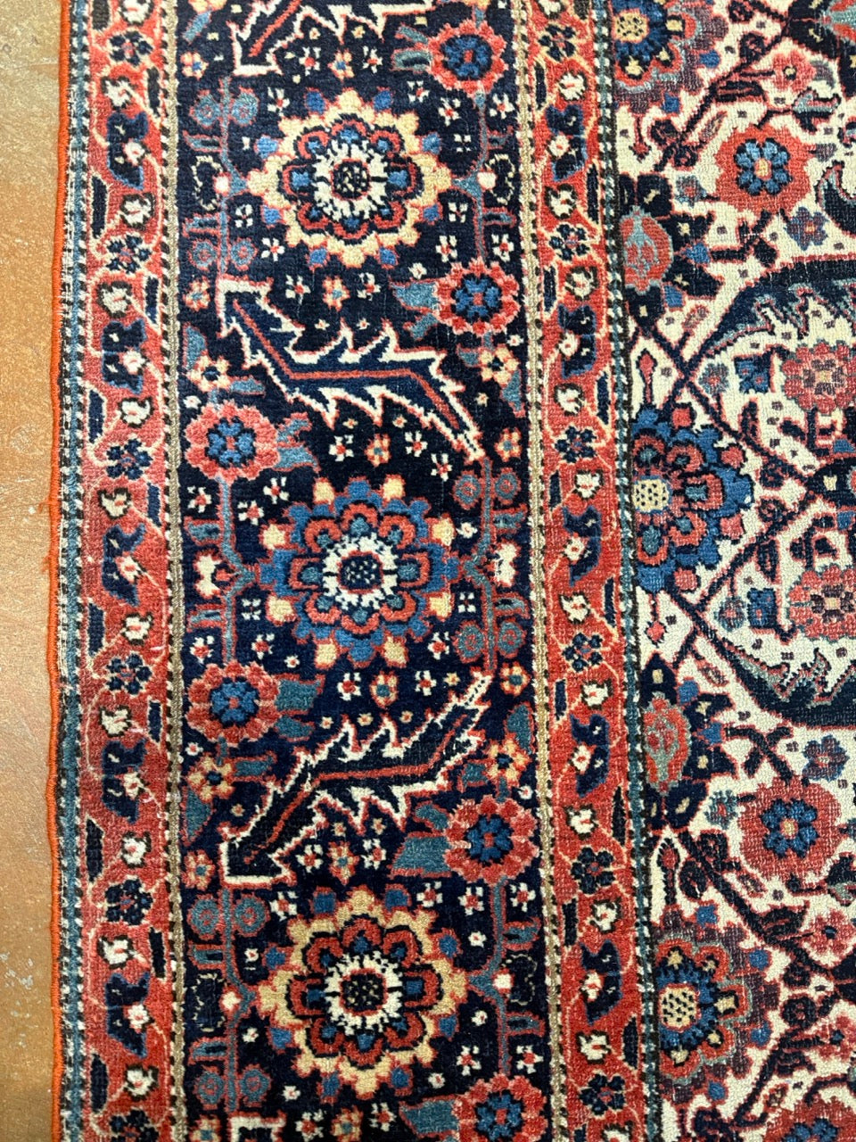 Rare Antique Josheghan Rug 37225