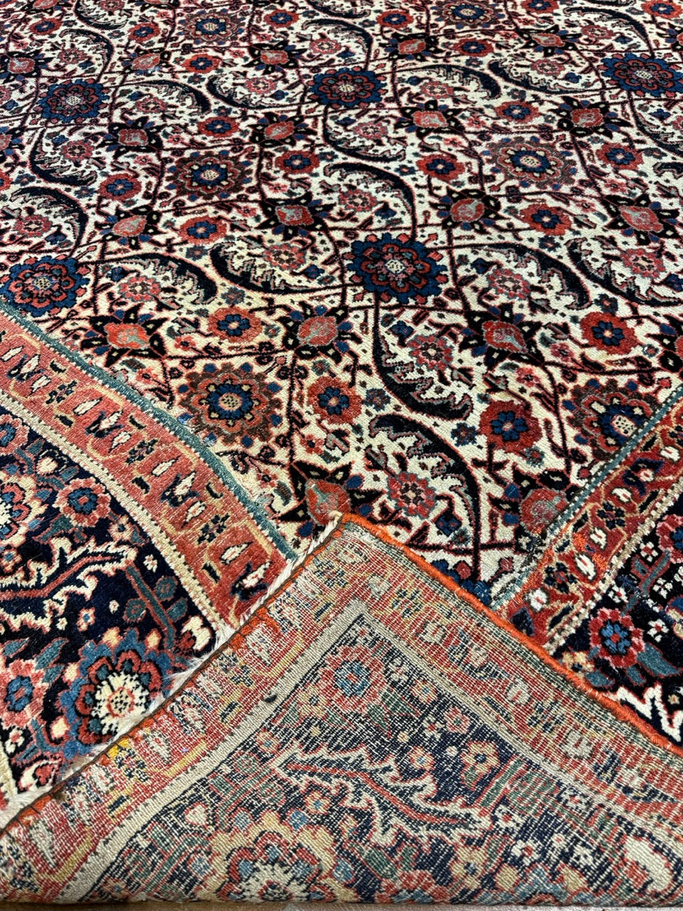 Rare Antique Josheghan Rug 37225