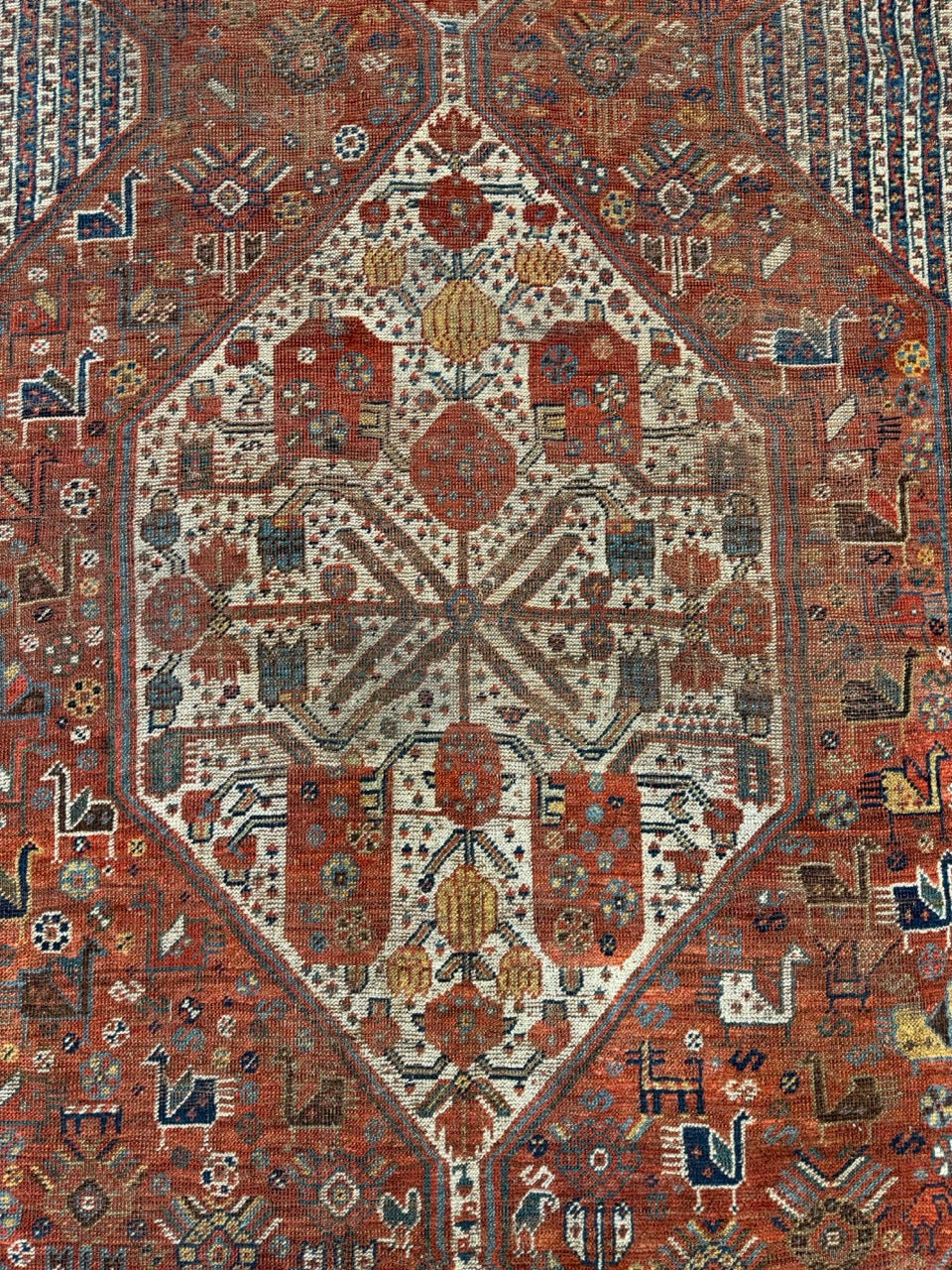 Antique Qashqai Rug 27793
