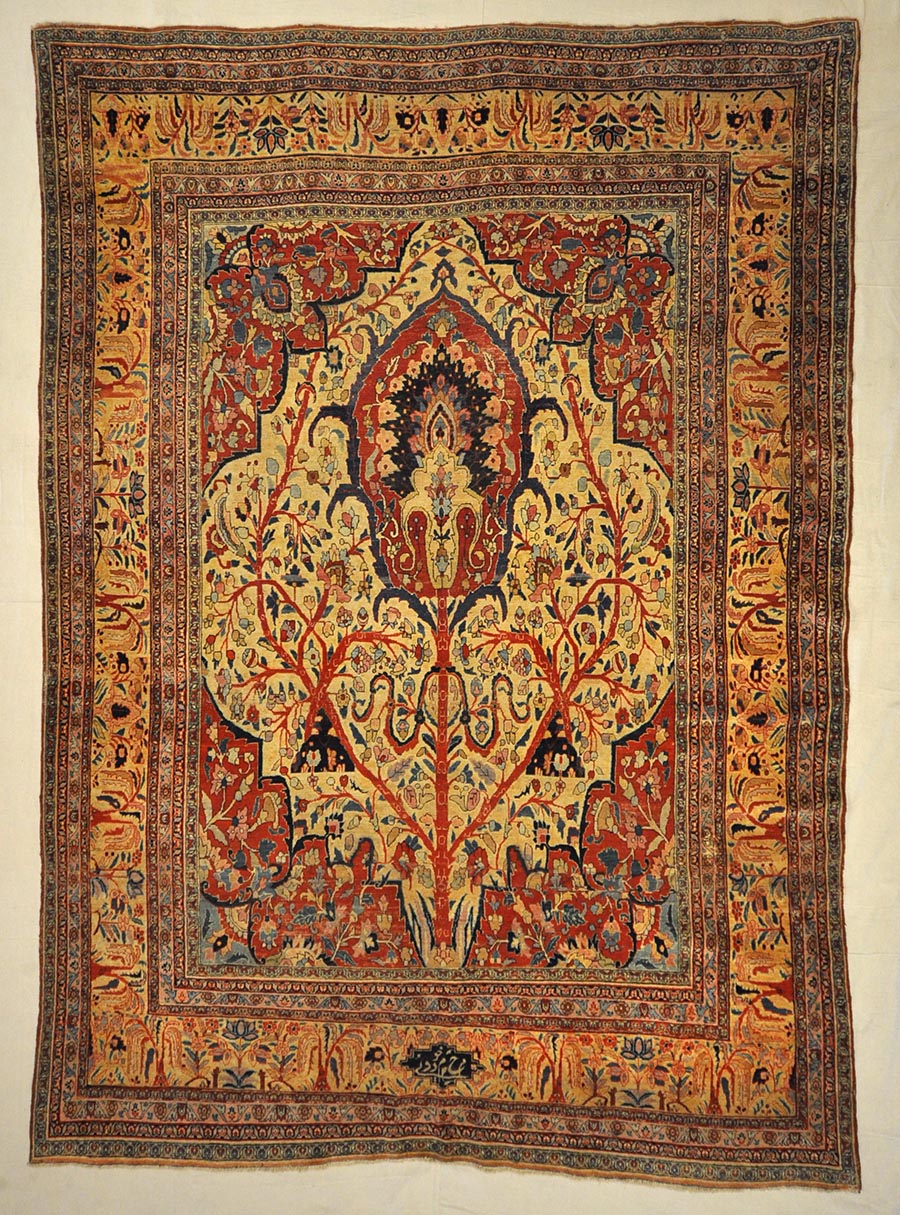 Antique Haji Jalili Tabriz | Rugs and More | Santa Barbara Design Center