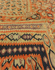 Antique Senneh Second Half of 19th Century. A piece of antique woven carpet art sold by Santa Barbara Design Center Rugs and More Santa Barbara California