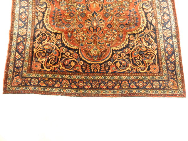 Antique Rare Persian Sarouk Prayer Rug. Genuine Rug art – Rugs & More