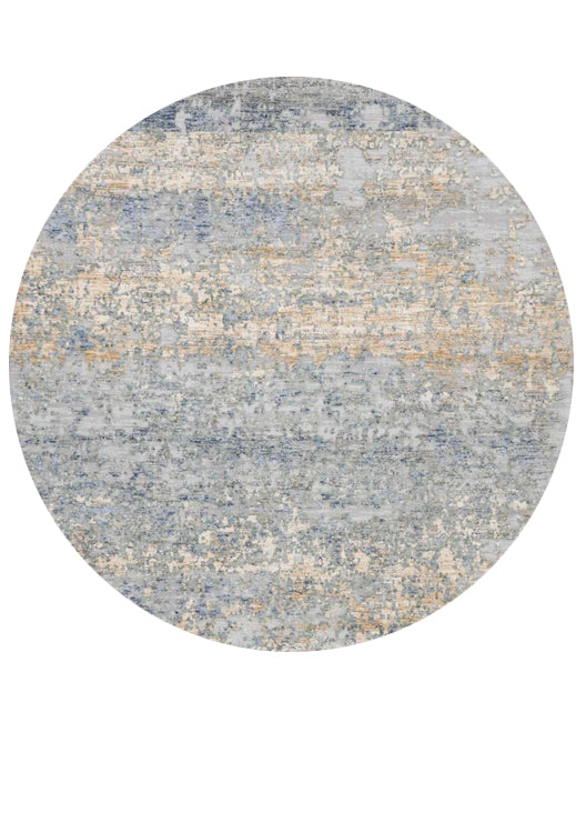 Modern Blue Gold rugs and more oriental carpet 34248-