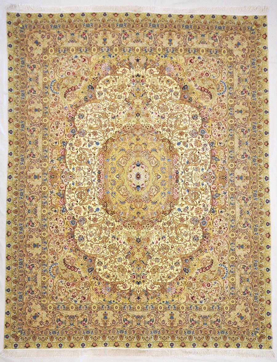 Fine Silk Tabriz | Rugs & More | Santa Barbara Design Center 32614