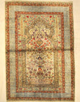 Antique Silk Turkish Kaysari Rug Santa Barbara Design Center