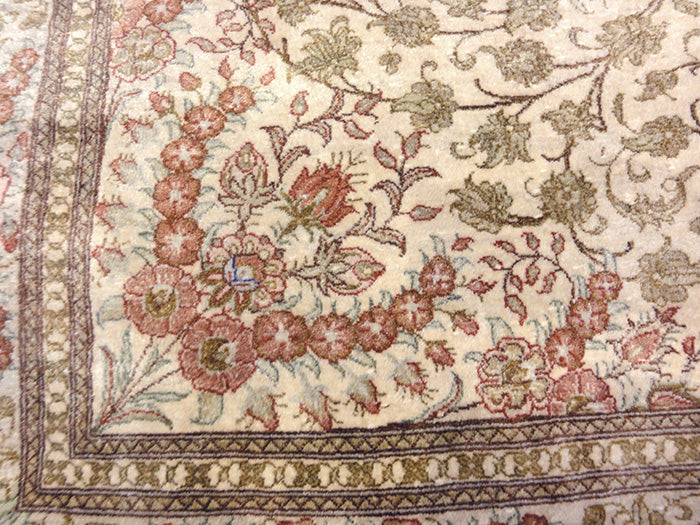 Silk Qum rug | Rugs and More | Santa Barbara Design Center