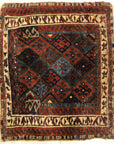 Antique Persian Jaf Kurd Rug Circa 1880. A piece of genuine authentic woven carpet art sold by Santa Barbara Design Center Rugs and More.