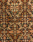 30128 Rare Antique Persian Henna Flower Fine Herati Farahan
