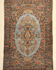 Antique Persian Kerman Rug Garden of Paradise with 1001 Flowers Around Pool of Water Genuine Carpet Art Santa Barbara Design Center Rugs and More