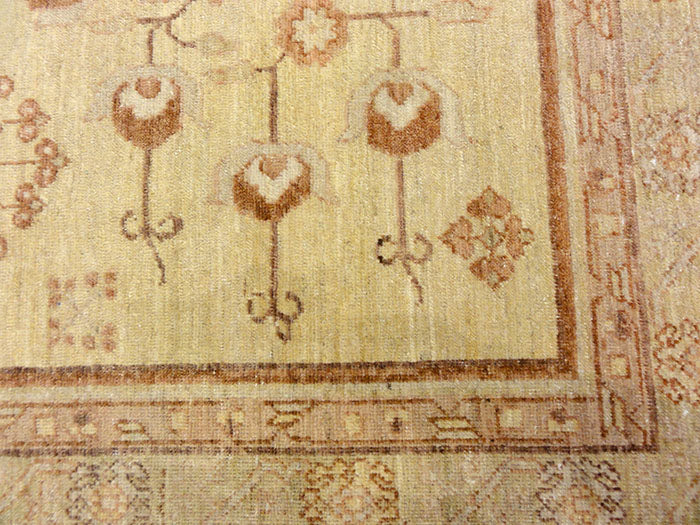 Vintage Khotan Yellow| Santa Barbara Design Center | Rugs & More | Oriental Carpets 33235