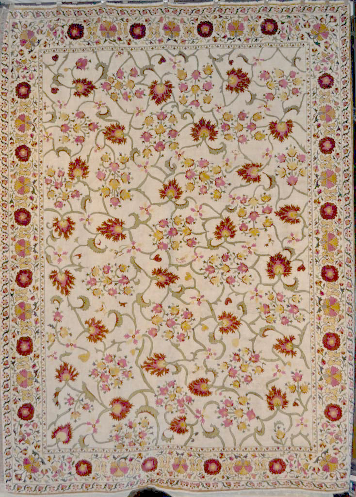 Fine Silk Suzani Design Rug | Rugs and More | Oriental Carpets| Santa Barbara