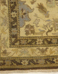 Antique Larestan Ivory Rug