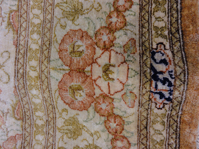 Silk Qum rug | Rugs and More | Santa Barbara Design Center